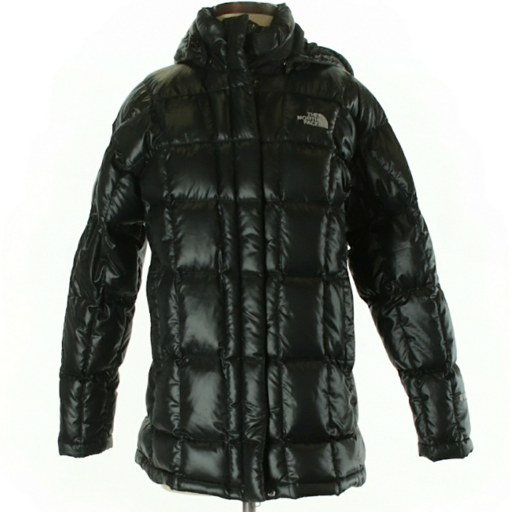 Womens North Face Down Hooded Coat Jacket